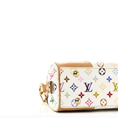 Louis Vuitton Monogram Multicolor Beverly MM White 8 of 9