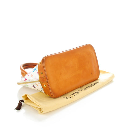 Louis Vuitton Monogram Multicolor Alma White 4 of 10