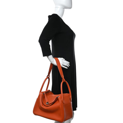 Hermes Evercolor Lindy 30 Orange Poppy 2 of 18