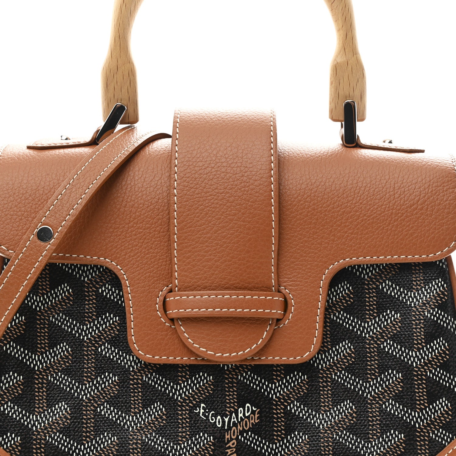 Goyard Goyardine Mini Saigon Black Gold 7 of 10