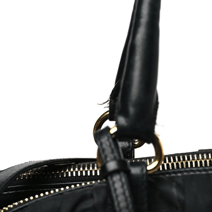 Prada Tessuto Nylon Gaufre Tote Black 9 of 11
