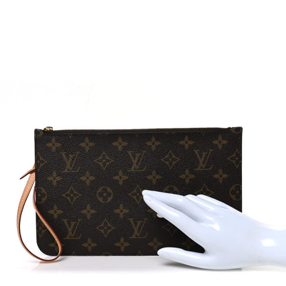 Louis Vuitton Monogram Neverfull MM GM Pochette 2 of 8