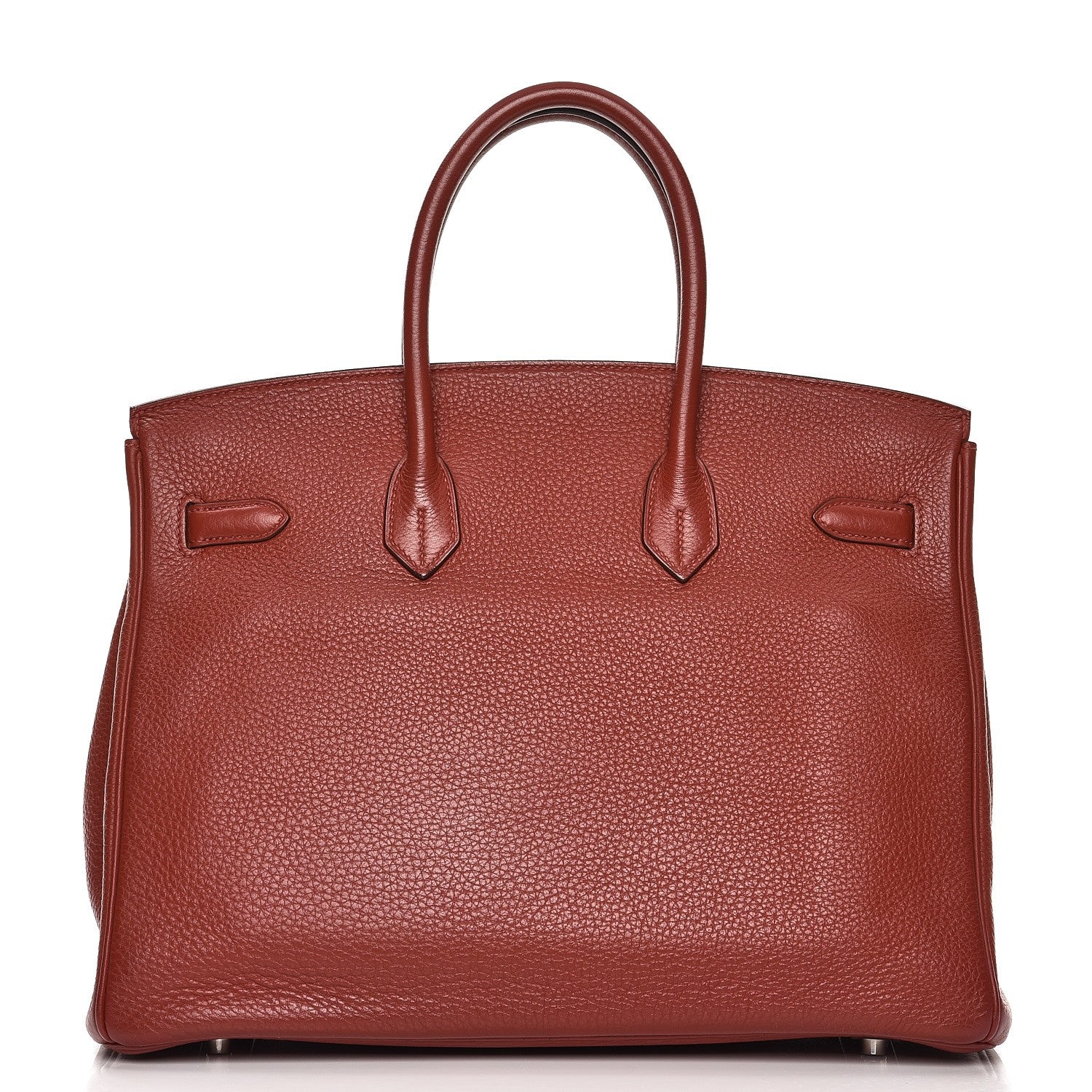 Hermes Taurillon Clemence Birkin 35 Rouge Venetian 4 of 36