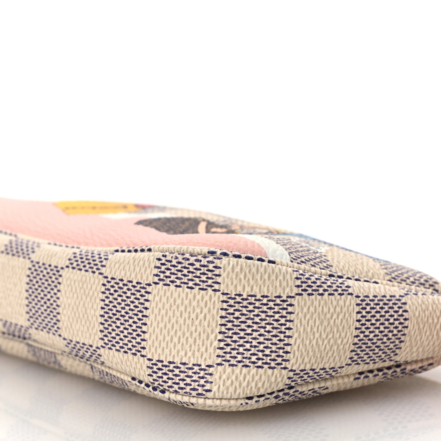 Damier Azur 2018 Christmas Animation Mini Pochette Accessories