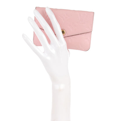 Louis Vuitton Empreinte Key Pouch Rose Ballerine 2 of 7
