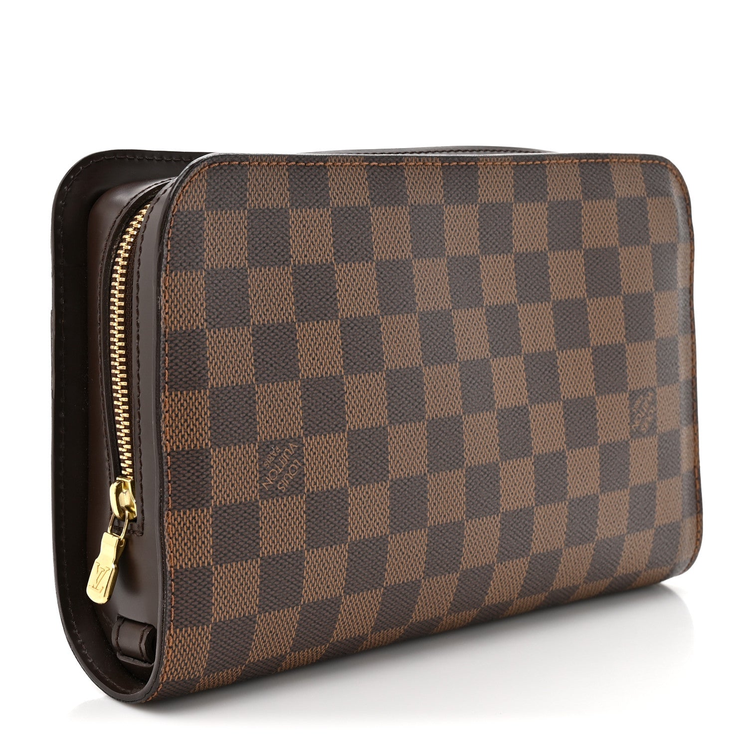 Louis Vuitton Damier Ebene Pochette Saint Louis Clutch 3 of 12