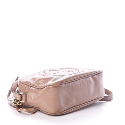 Gucci Vernice Naplack Small Soho Disco Bag Dark Cipria 4 of 9