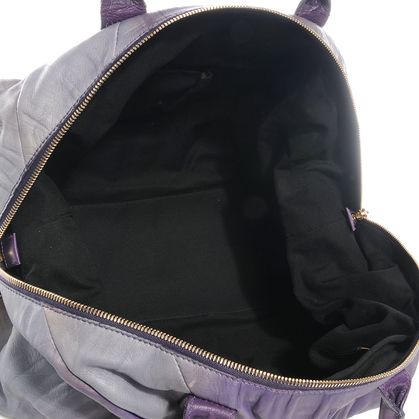 Leather Ombre Easy Sac Degrade Purple