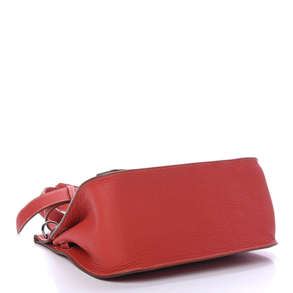 Hermes Taurillon Clemence Jypsiere 28 Sanguine 3 of 4