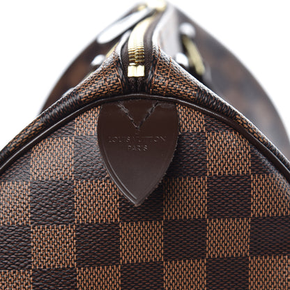 Louis Vuitton Damier Ebene Speedy 30 6 of 12