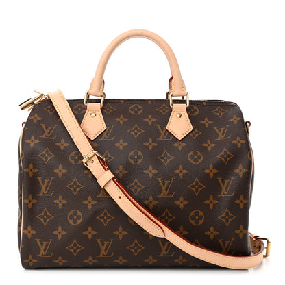 Louis Vuitton Monogram Speedy Bandouliere 30 1 of 10