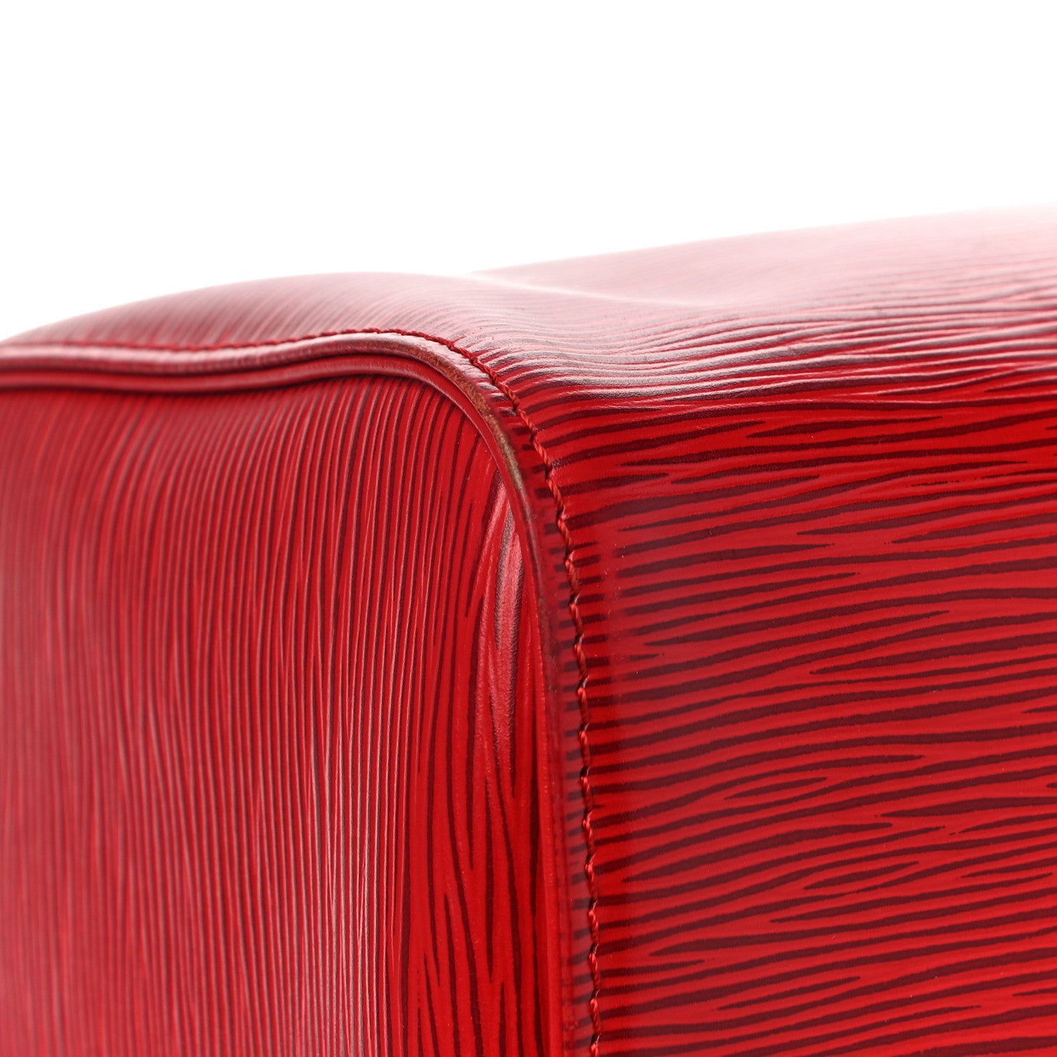 Louis Vuitton Epi Speedy 30 Castillan Red 9 of 12