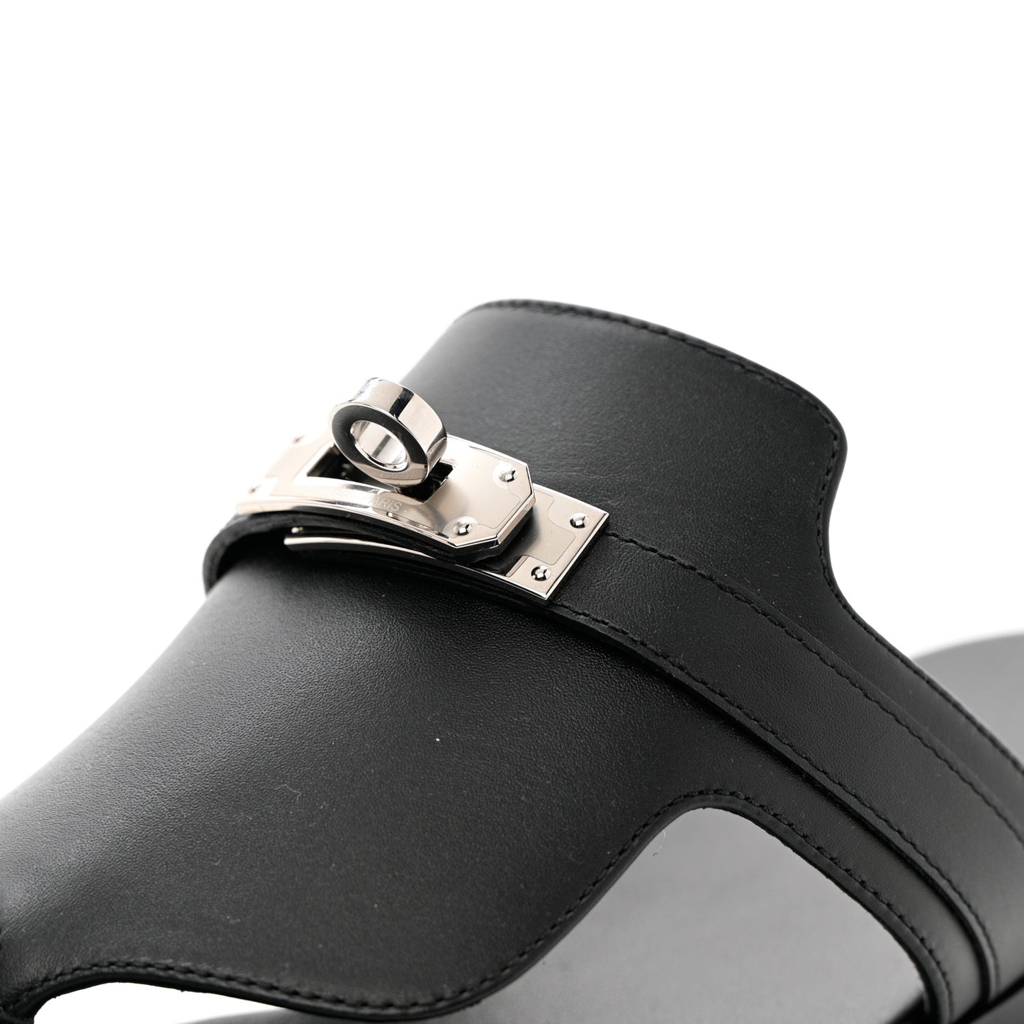 Calfskin Womens Elixir Sandals 36 Black