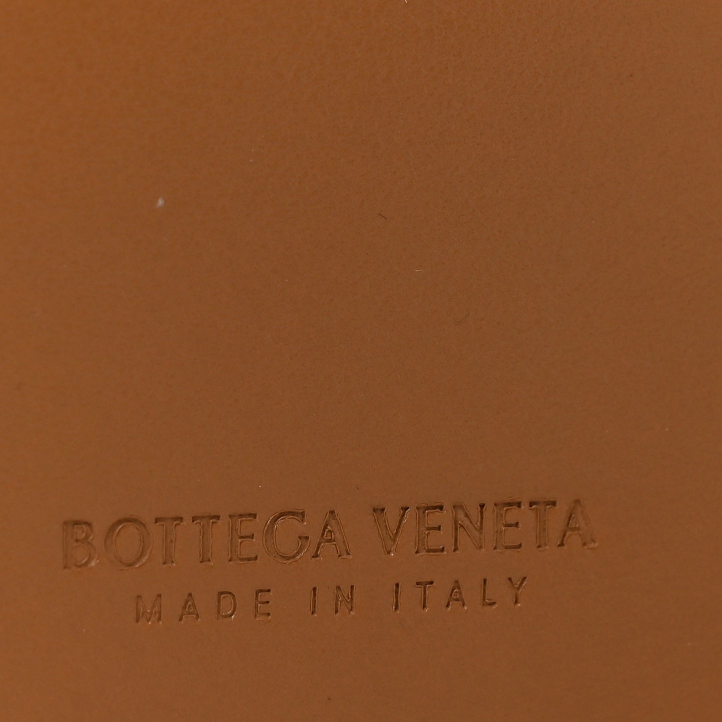 Nappa Intrecciato Small Bi-Fold Zip Wallet Caramel