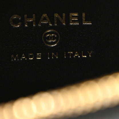 Chanel Caviar Quilted Polly Pocket East West Top Vanity With Chain Black 15 of 40