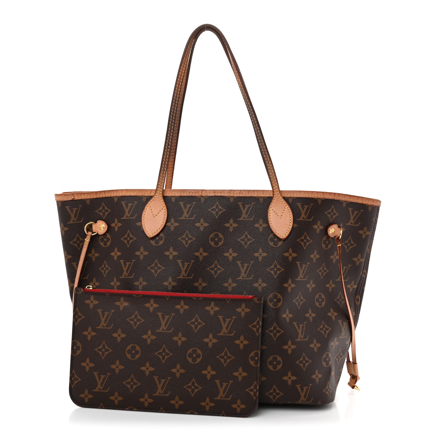 Louis Vuitton Monogram Neo Neverfull MM Cherry 3 of 17