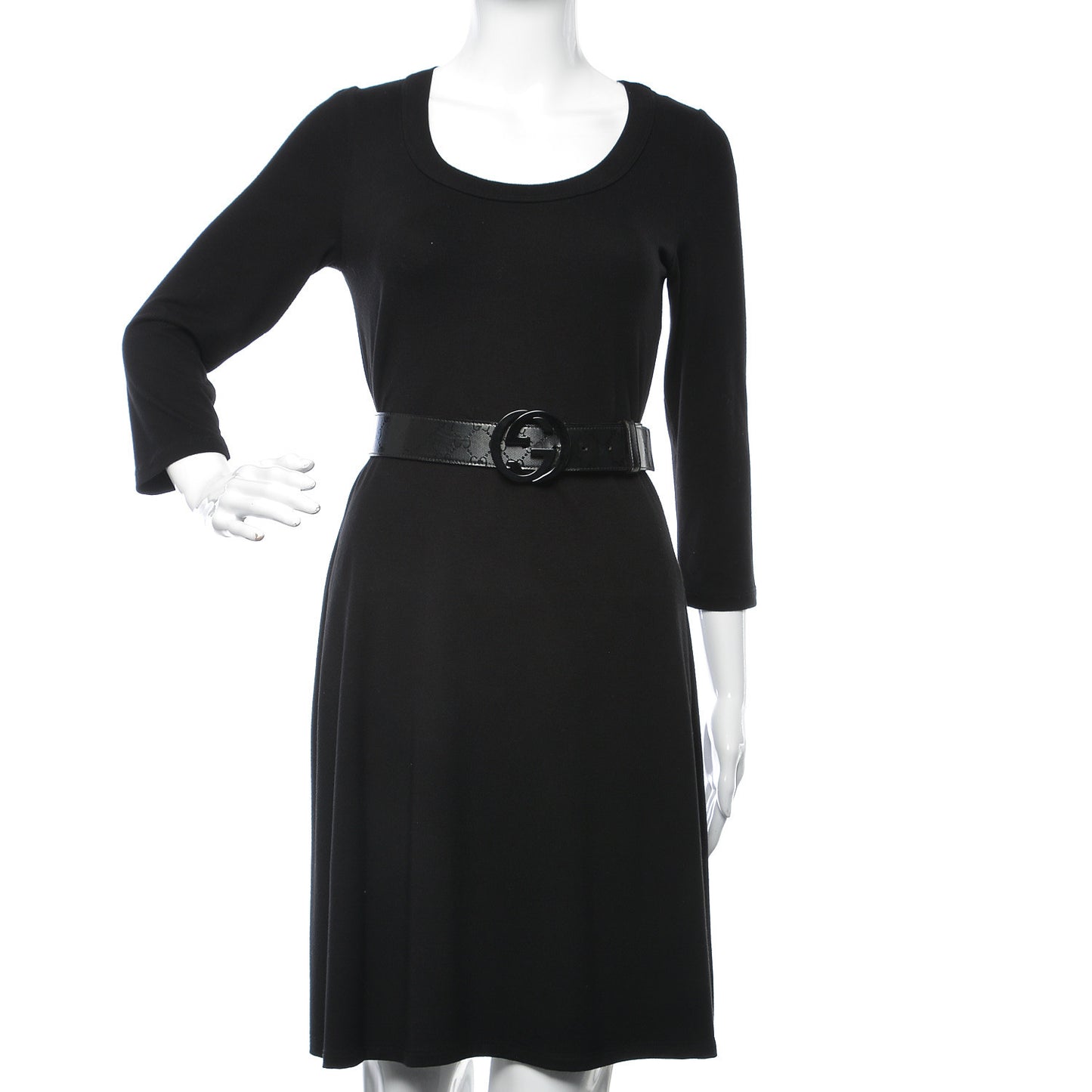 Imprime Monogram Interlocking G Belt 90 36 Black