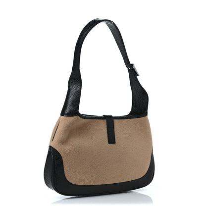 Gucci Suede Small Jackie O Hobo Beige 3 of 11