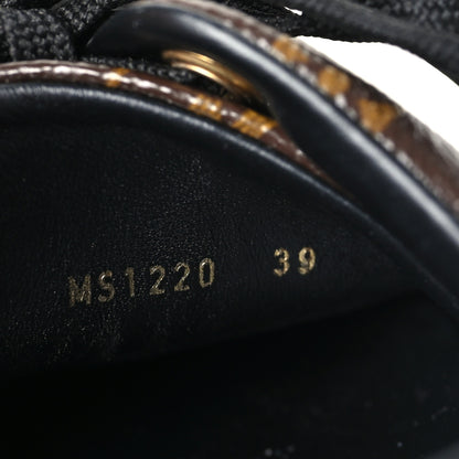 Louis Vuitton Patent Monogram Frontrow Sneakers 39 9 of 10