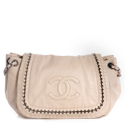 Chanel Smooth Calfskin Luxe Ligne Small Flap Bag Beige 1 of 7