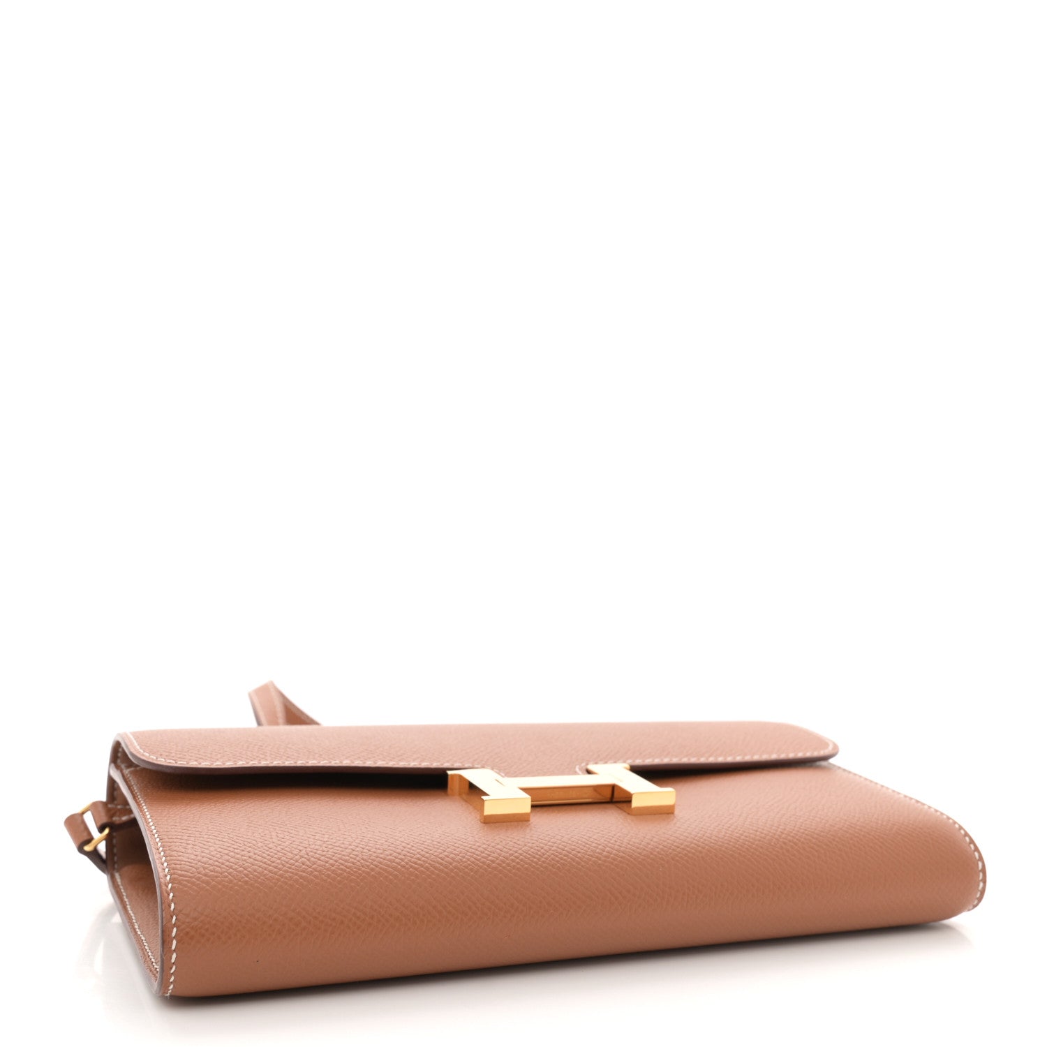 Hermes Epsom Constance Long Wallet To Go Gold 4 of 11