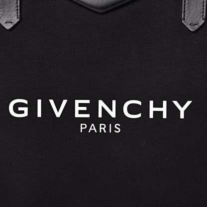 Givenchy Canvas Medium Antigona Logo Tote Black 8 of 10