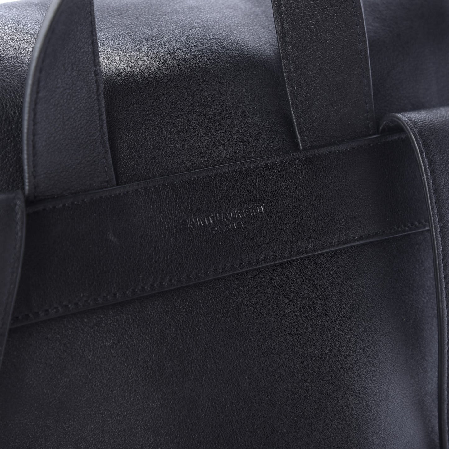 Calfskin Fringe Festival Backpack Black