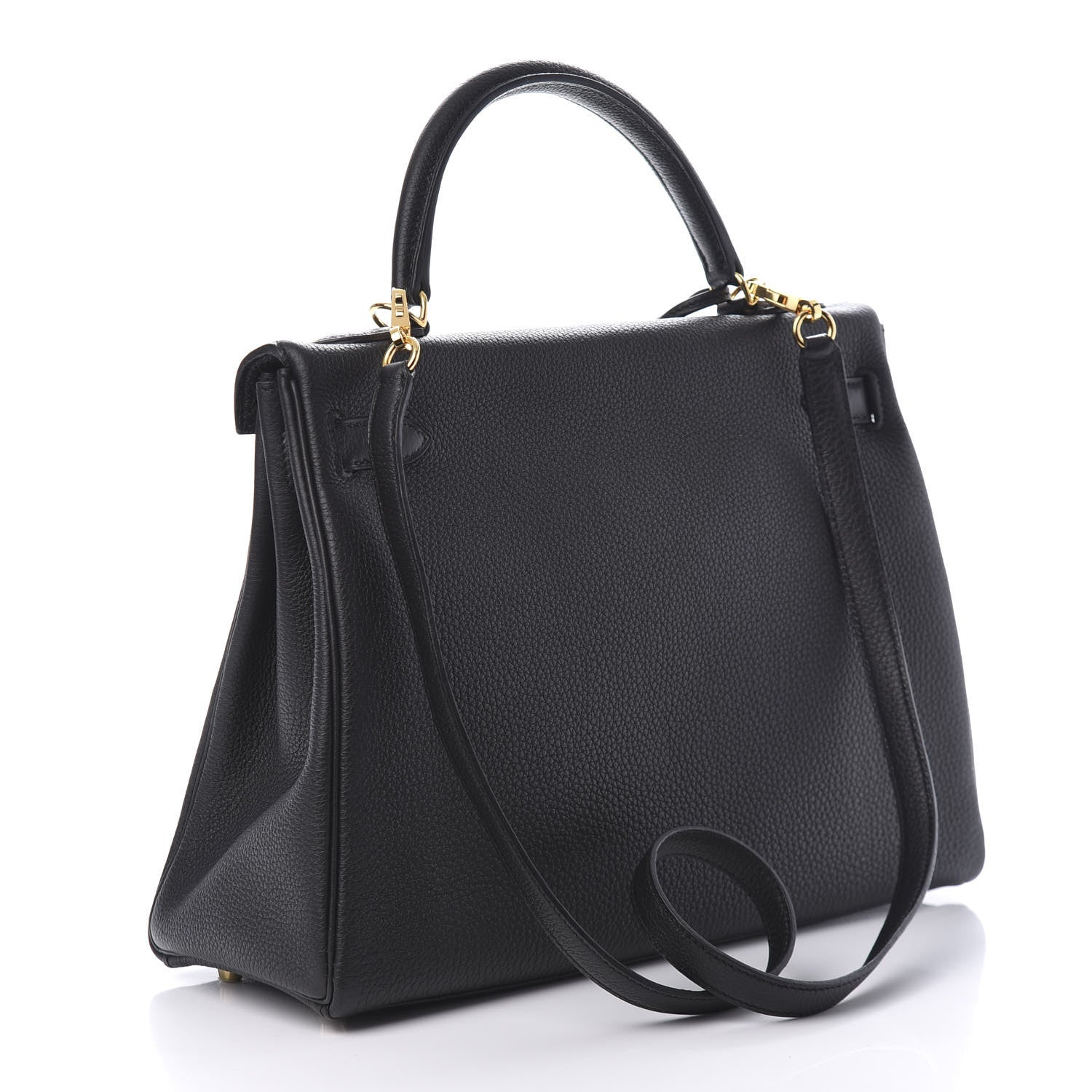Hermes Togo Kelly Retourne 32 Black 4 of 12