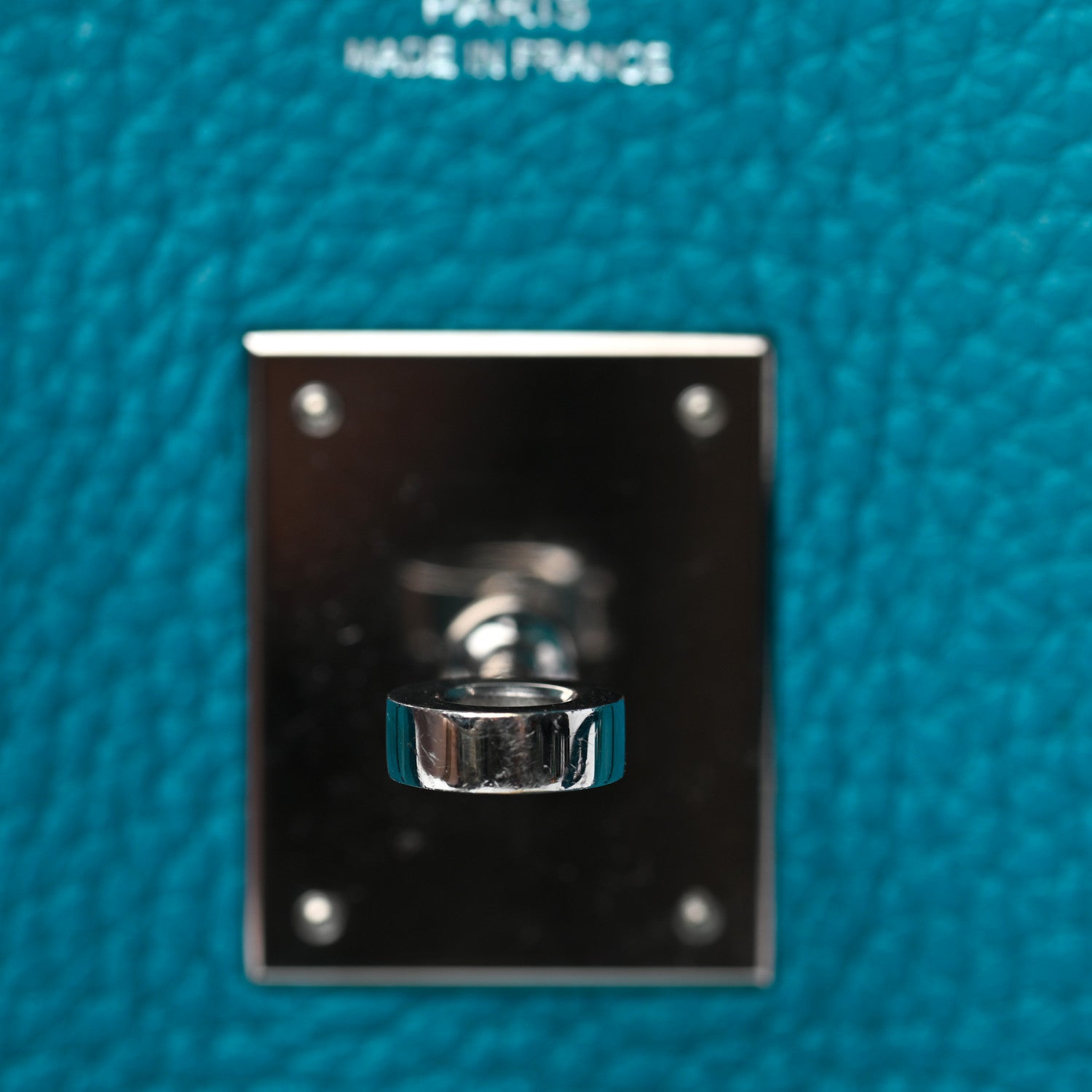 Hermes Taurillon Clemence Birkin 30 Bleu Izmir 23 of 36