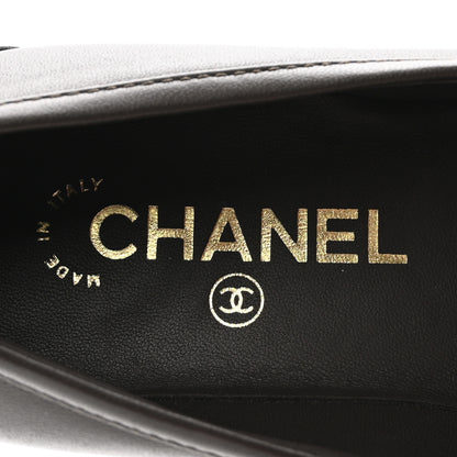 Chanel Lambskin Quilted CC Turnlock Loafers 39.5 Dark Brown 8 of 9