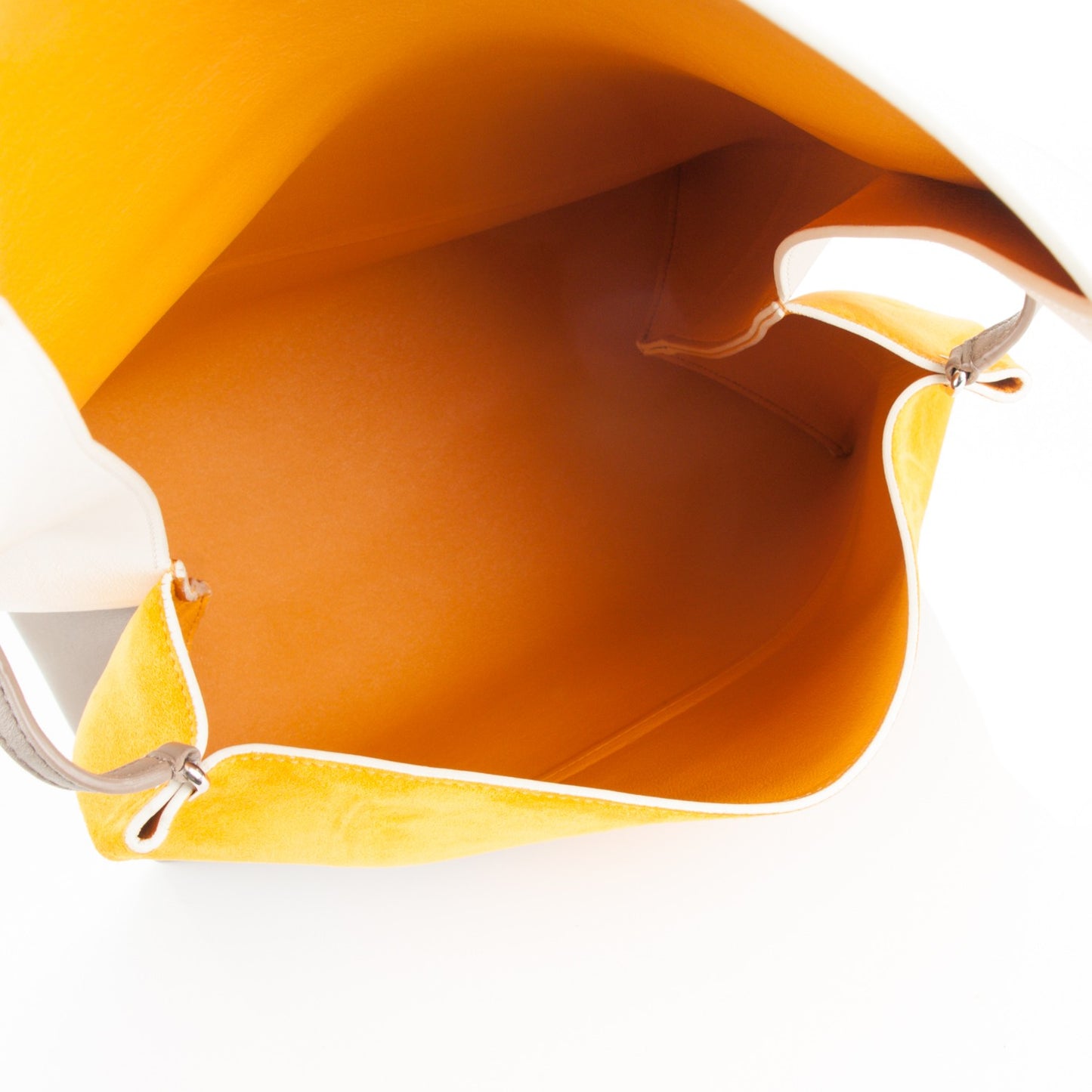 Calfskin All Soft Shoulder Bag Cream