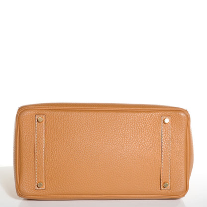 Hermes Fjord Birkin 35 Natural Sable 6 of 26