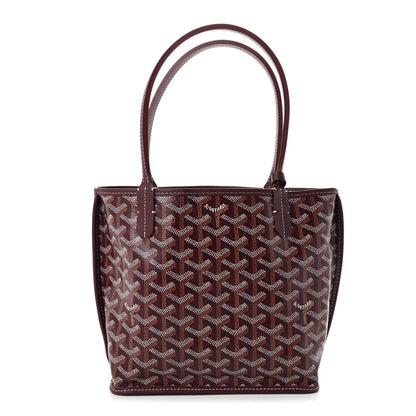 Goyard Goyardine Reversible Mini Anjou Burgundy 1 of 17