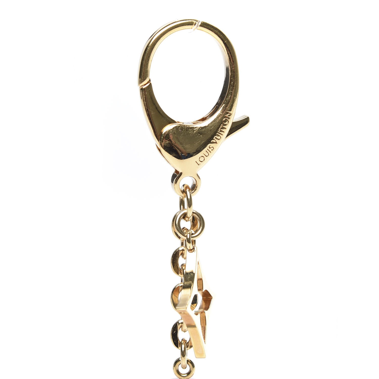 Louis Vuitton Monogram Flower Bag Charm Key Holder Dore 4 of 4