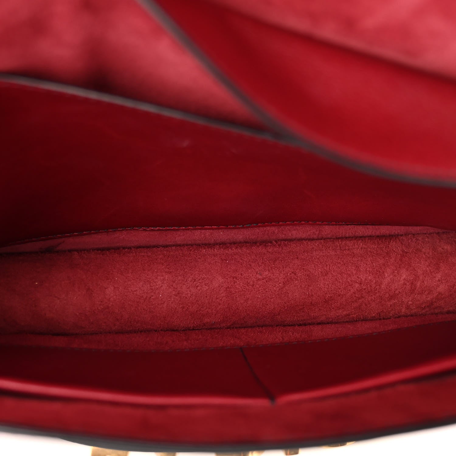 Christian Dior Calfskin J'Adior Chain Flap Bag Red 5 of 11