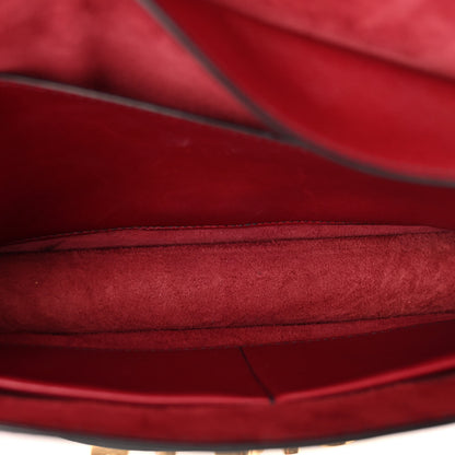 Christian Dior Calfskin J'Adior Chain Flap Bag Red 5 of 11