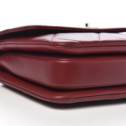 Chanel Lambskin Quilted Medium Trendy CC Flap Dual Handle Bag Burgundy 8 of 12