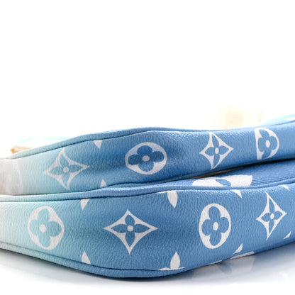 Louis Vuitton Monogram Giant By The Pool Multi Pochette Accessories Blue Blue 9 of 10