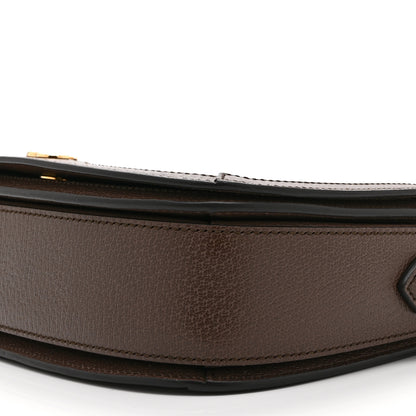 Gucci GG Supreme Monogram Web Small Ophidia Flap Messenger Bag Brown 11 of 11