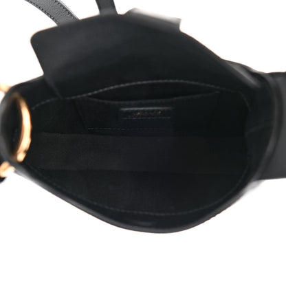 Versace Calfskin La Medusa Small Hobo Crossbody Black 4 of 8