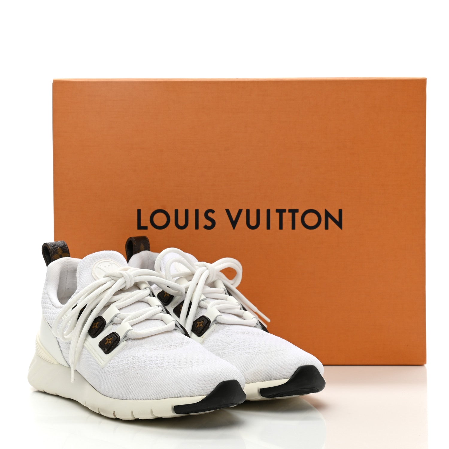 Louis Vuitton Mesh Rubber Aftergame Sneaker 38.5 White 10 of 10