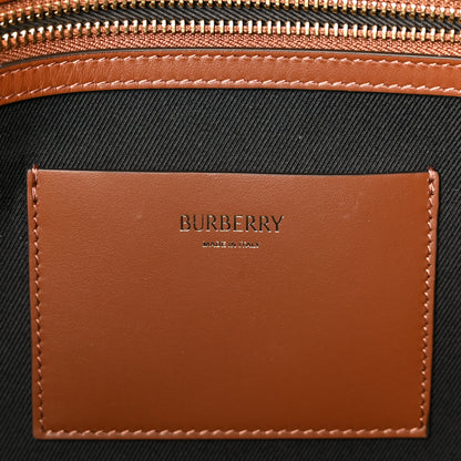 Burberry E-Canvas Check Medium Soft TB Tote Dark Birch Brown Dark Birch Brown 6 of 11