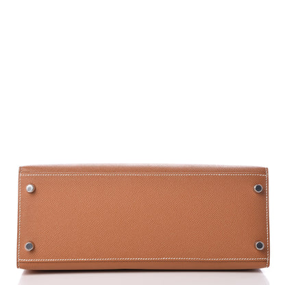 Hermes Epsom Kelly Sellier 28 Gold 6 of 37