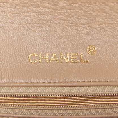 Chanel Lambskin Quilted Small Single Flap Beige 8 of 9