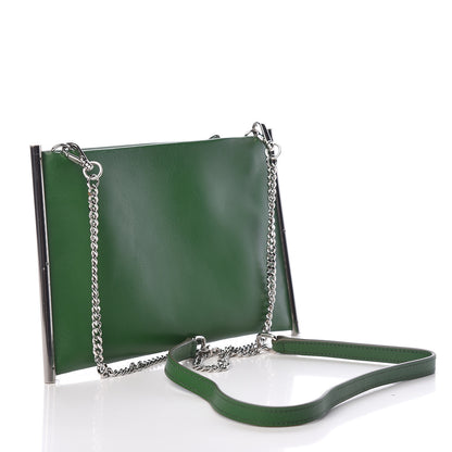 Chloe Calfskin Mini Roy Chain Pouch Green 3 of 13