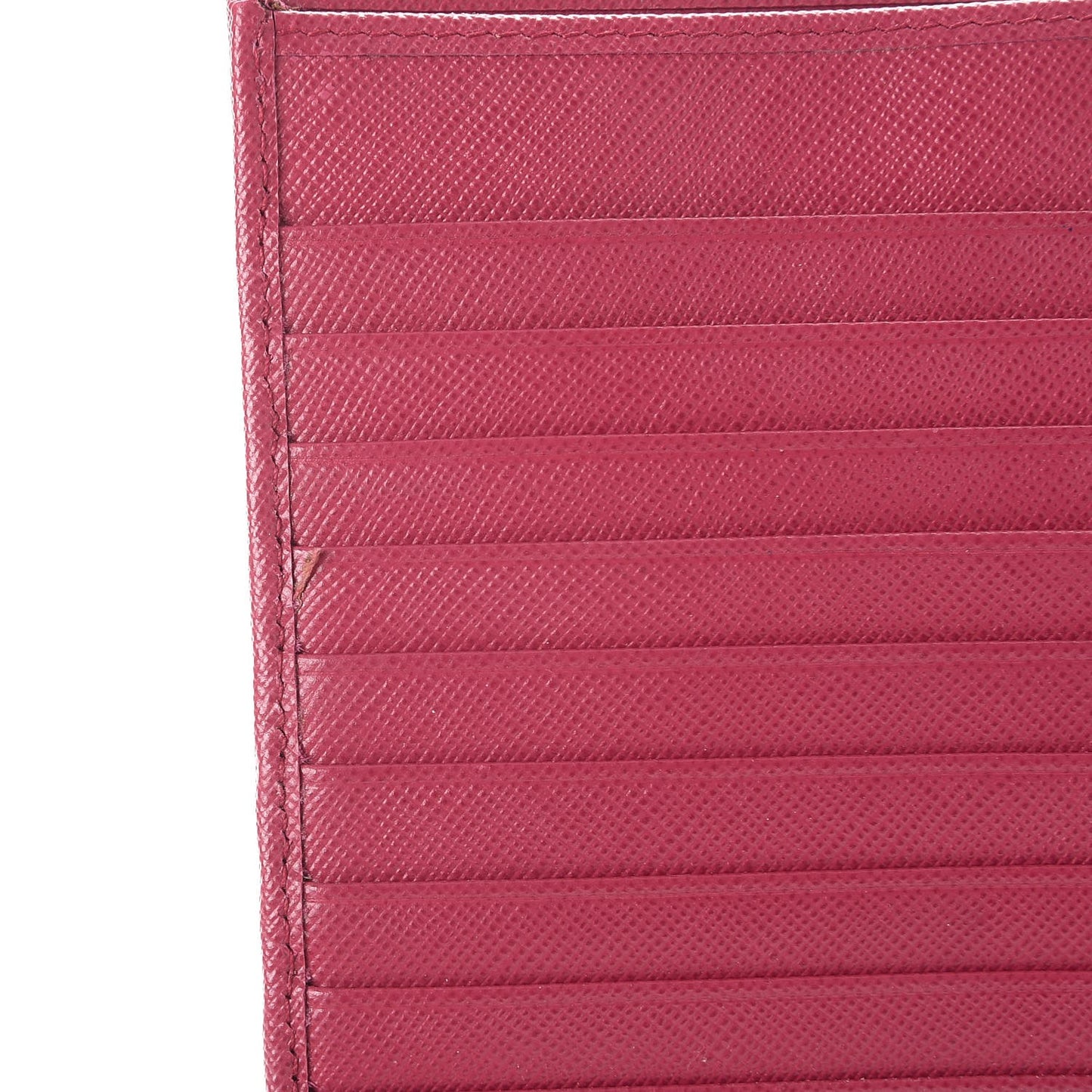 Saffiano Metal Continental Flap Wallet Peonia