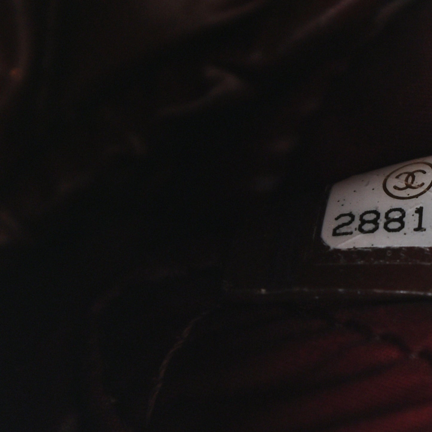 Caviar Quilted Curvy Pouch Cosmetic Case Black