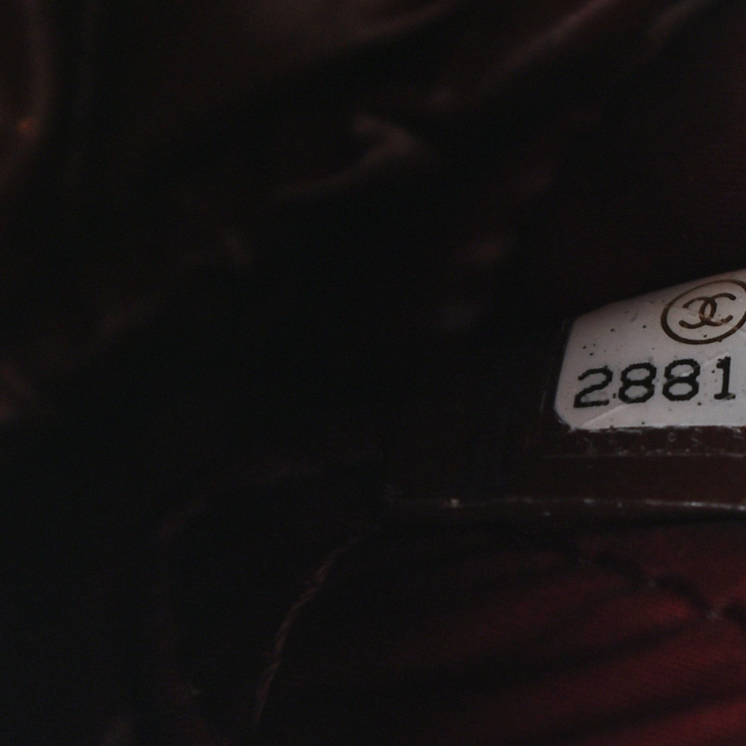 Chanel Caviar Quilted Curvy Pouch Cosmetic Case Black 7 of 7