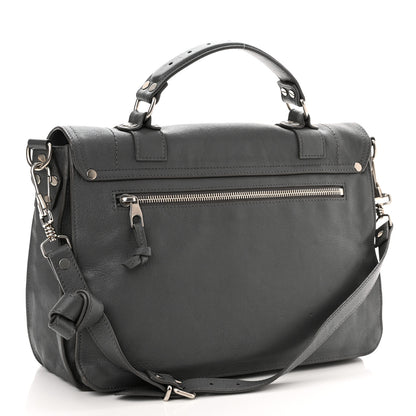 Proenza Schouler Lambskin Medium PS1 Satchel Heather Grey 3 of 11