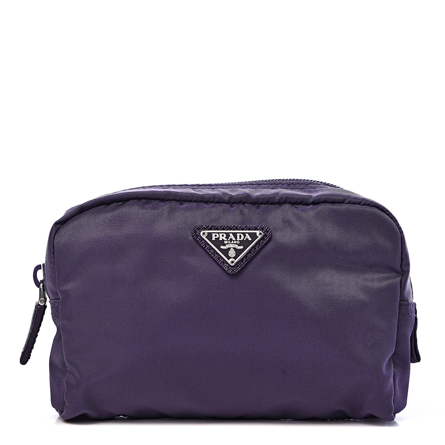 Nylon Vela Cosmetic Pouch Viola